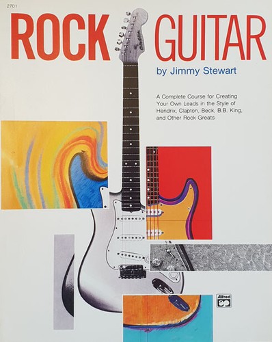 Rock guitar jimmy stewart play - rock,