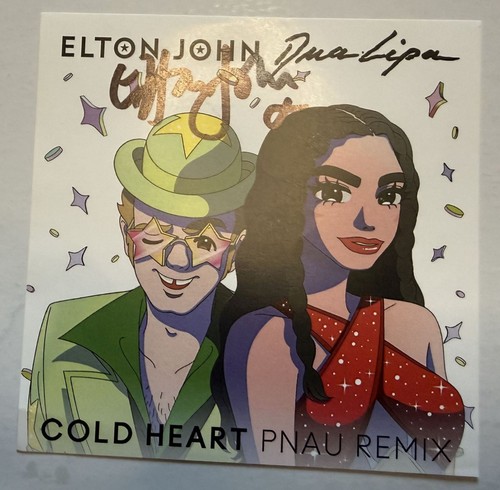 Elton john signed - elton,