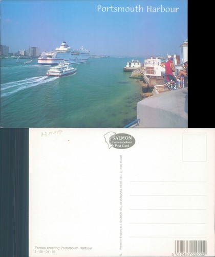 Portsmouth harbour with - harbour,