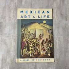 Rare Jan 1939 MEXICAN ART &