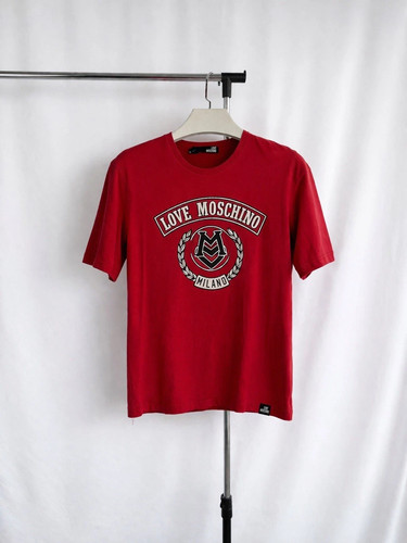 Love moschino white printed - love,