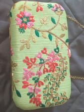 Mint Green Clutch Bag