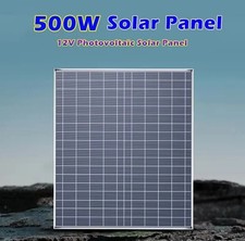 500W 12V Solar Panel