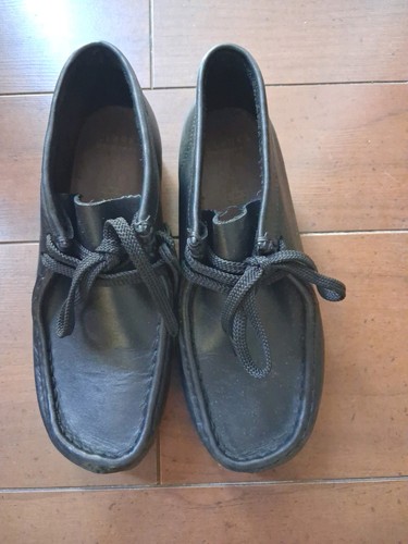 Clarks boys black leather - clarks,,