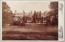 CABINET CARD FETTERCAIRN HOUSE