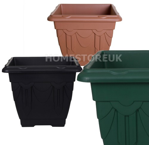 Plastic square venetian plant - plastic,