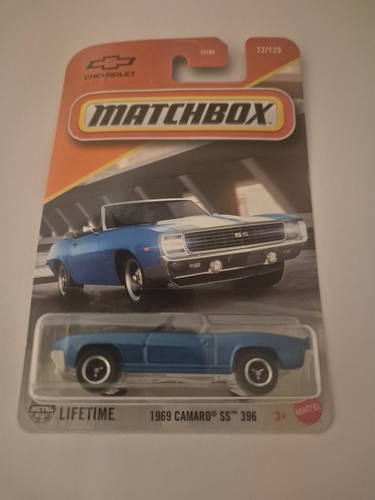 Matchbox 1969 camaro 396 - matchbox,