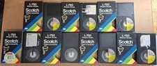 Betamax Video Tape Bundle - 7 x SCOTCH L750 - Used / Re-recordable - #3