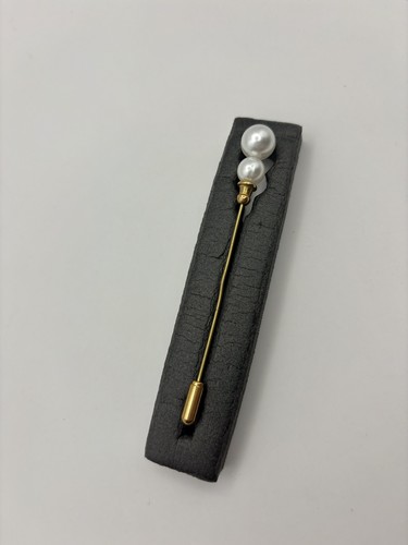 Hat pin with double - with,