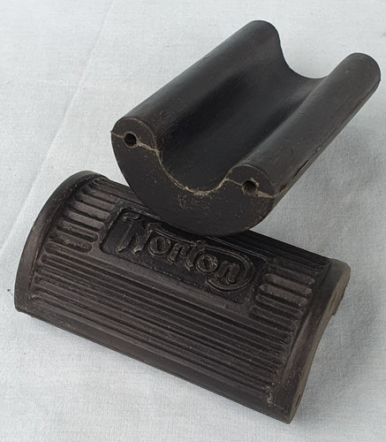 Nos norton branded footrest - nos,