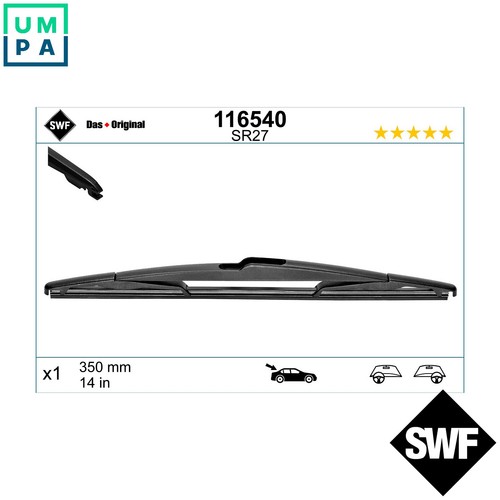 Wiper blade 116540 - wiper, for
