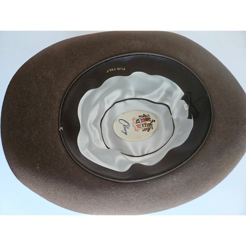 Olney vintage brown felt - olney,