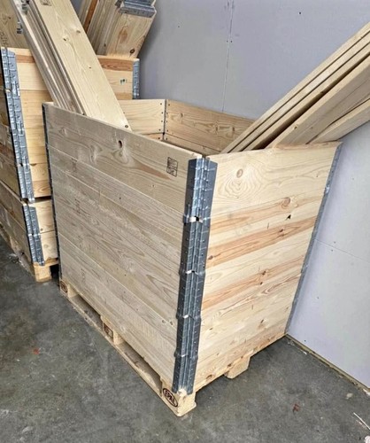 Pallet collar side foldable - pallet,