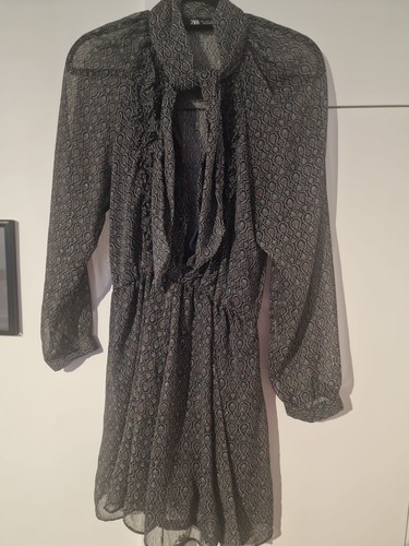 Zara grey metallic short - zara,