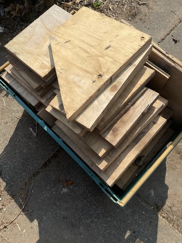 Plywood off cuts - plywood,