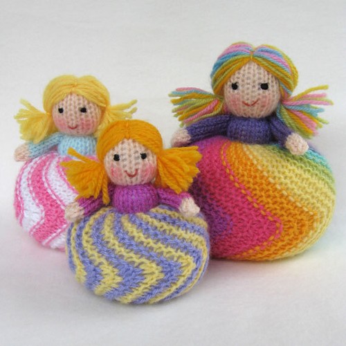 Twirling doughnut dolls - doughnut,