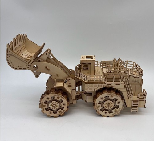 Wooden puzzle model - wooden,