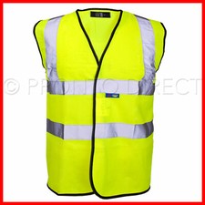 Hi Vis Vest Yellow Orange High