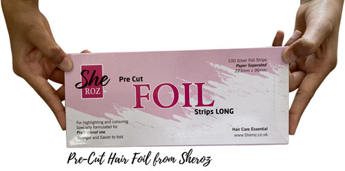Pre cut foil strips - strips, for