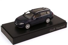 VW GOLF VII 7 GT TDI TSI ESTATE VARIANT NIGHT BLUE 1:43 SPARK (DEALER MODEL)