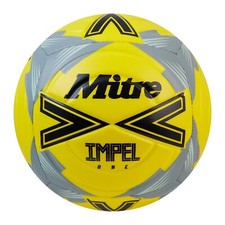 Mitre Impel One Yellow Black Grey Training Quality Football - Free P&P