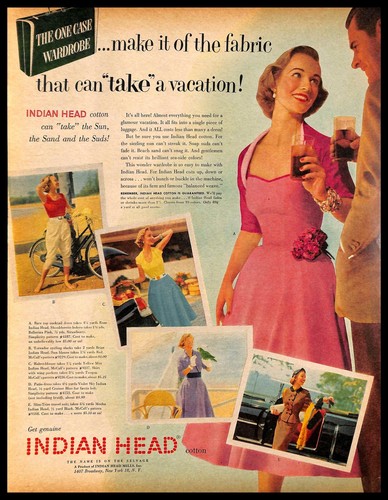 1953 indian head cotton - 1953,
