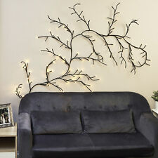 144LED Wall Tree Enchanted Willow Vine Lights Bendable Branch USB Fairy Lighting