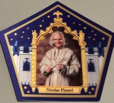 New Harry Potter chocolate frog card Nicolas Flamel