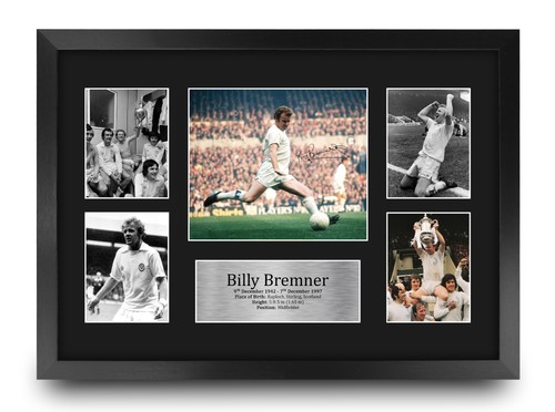 Billy bremner signed leeds - bremner, a3