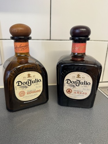 Don julio empty - bottles, of