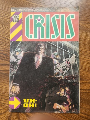 2000ad crisis may 1989 - 2000ad, #18