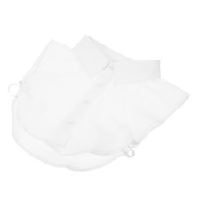  Elegant Lady Half Shirt Blouse Detachable Cotton Fake Collars Stylish Dicky