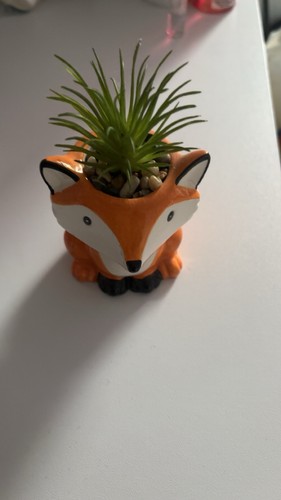 Orange fox shaped - fox,