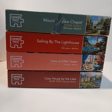 Corner Piece Jigsaw Puzzle  4x 500 Pieces  Bundle Complete