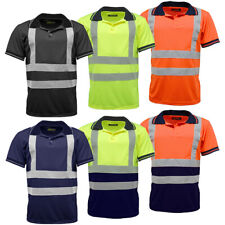 Hi Vis Polo Short Sleeve