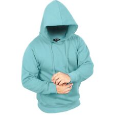 Mens Hoodie Fleece Long sleeve Pullover Hooded Sweatshirt
