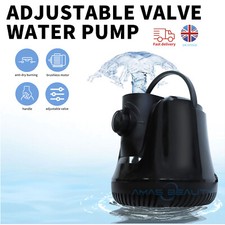 650L/H Adjustable water pump Fish Pond Aquarium Tank Waterfall Fountain Sump
