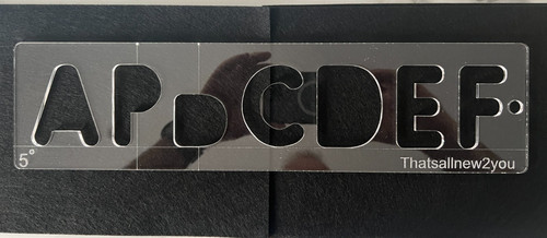 Router letter templates set - router,