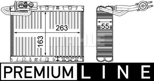 Mahle evaporator premium line - premium,