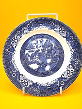Washington Potteries English Ironstone side plate Old Willow pattern