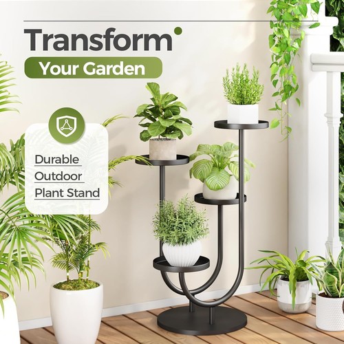 Tier plant stand metal - stand,