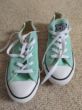 Aqua Converse All Stars UK 2