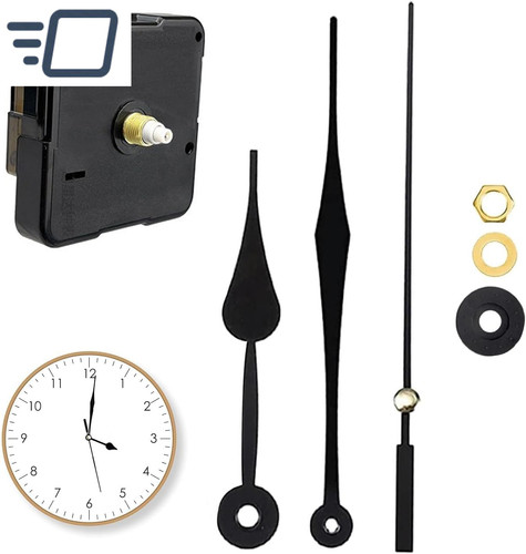 Silent quartz clock mechanism - quartz,