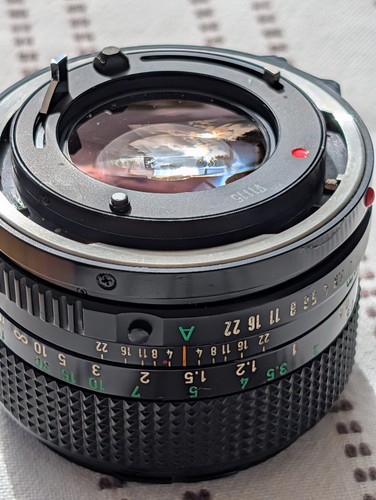 Canon 50mm 4 manual - 50mm, f1.4