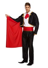 Matador Fancy Dress Costume Spanish Bull Fighter Men's Adult Man Men Stag Outfit