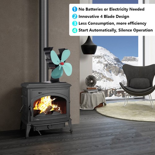 Heat dissipation stove fan - 4,