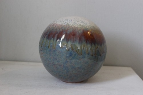 Decorative ceramic orb - ceramic,