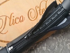 Faux leather handle bar covers