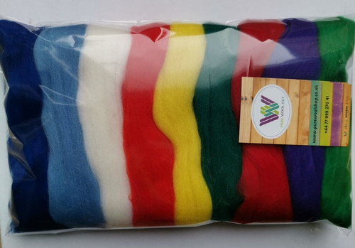 Christmas pure wool roving - *,