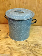Grey Spatterware Enamelware